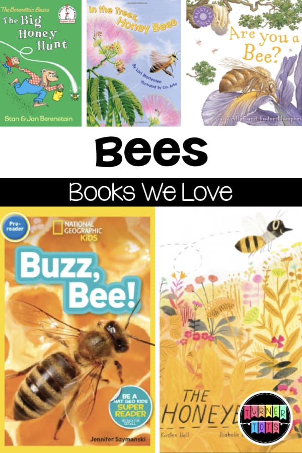 Bees Books We Love | Buzz, Bee; The Honeybee; The Big Honey Hunt; Are You a Bee?; In the Trees, Honeybees