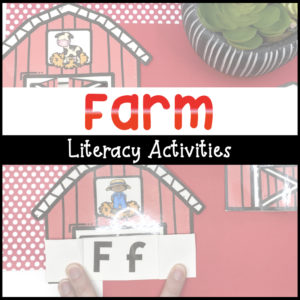 Farm Literacy Activities for Preschoolers