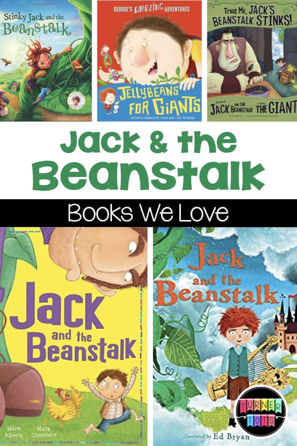 Jack and the Beanstalk Books We Love | Jellybeans for Giants; Trust Me, Jack's Beanstalk Stinks; Stinky Jack and the Beanstalk