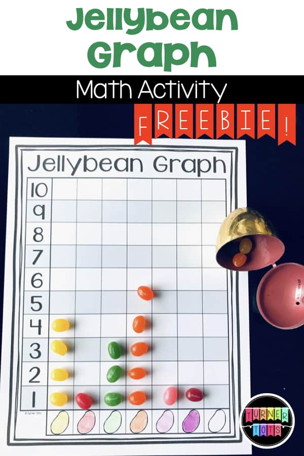 Jellybean Graph | Use this free graph to count the number of jellybeans for "Jack and the Beanstalk" or Easter preschool theme. 