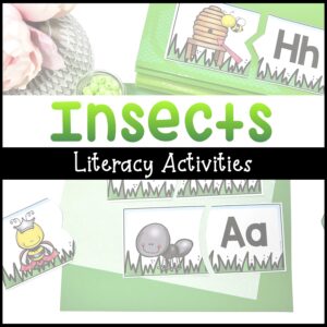 Insect Preschool Activities for Literacy Centers