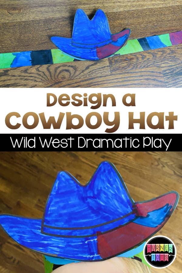 Design a Cowboy Hat - paper cowboy hat. 