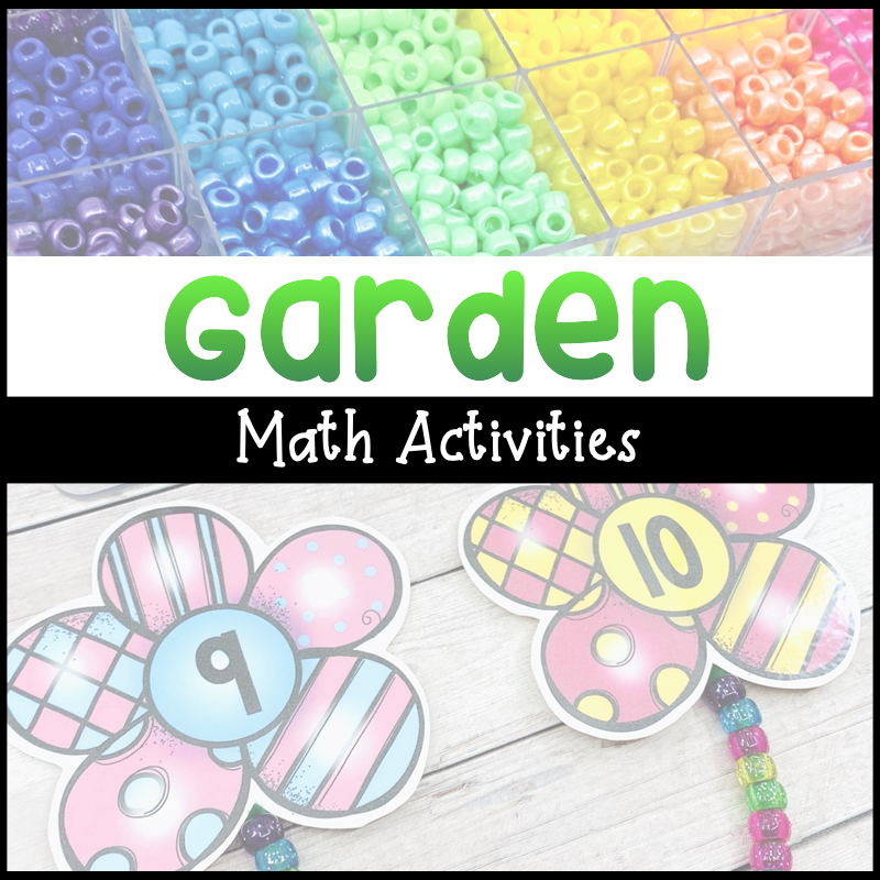 Garden Math Activities for Preschoolers