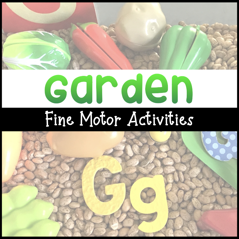 Garden Fine Motor Activities