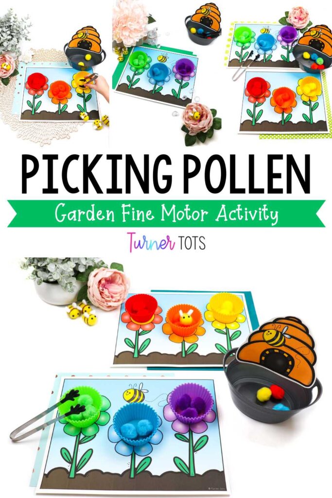 Garden Bugs Fine Motor Game - Therapy Fun Zone