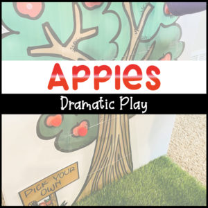 Apple Stand Dramatic Play Center