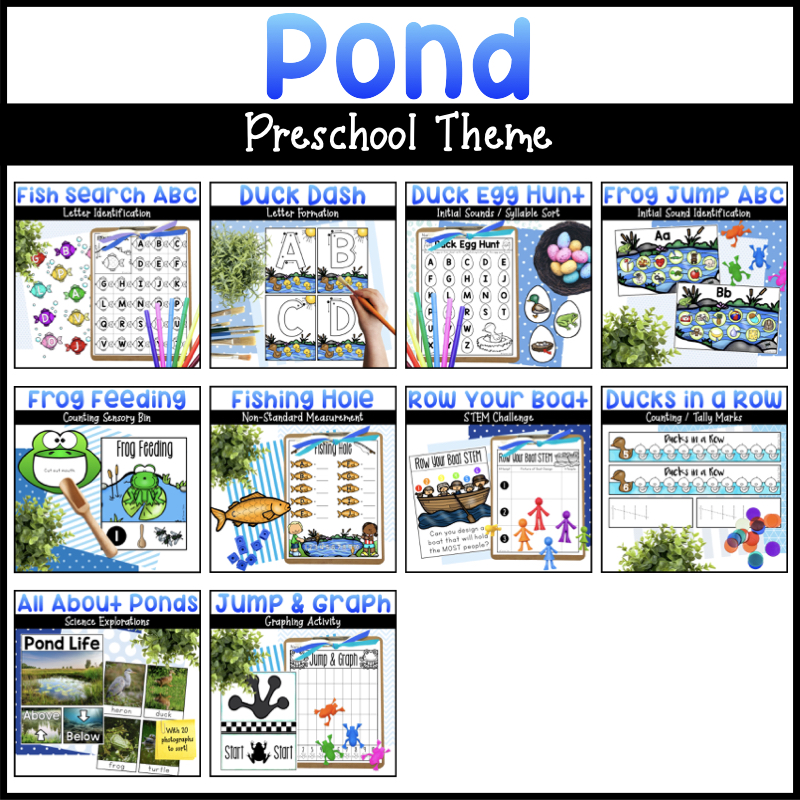 Pond preschool activities