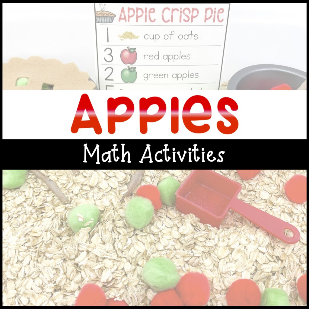 Apple Math Activities for Preschool That Are So Appealing
