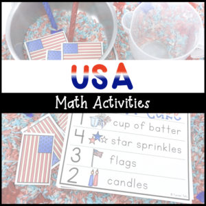 USA Math Activities for Preschoolers