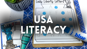 Red, White, and New USA Literacy Activities to Engage Tots