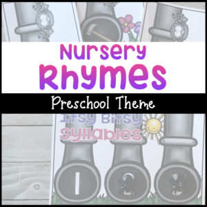 Nursery Rhymes Preschool Theme