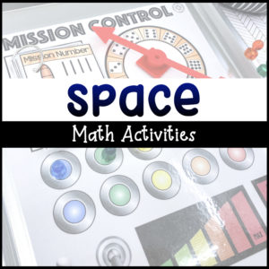 Math space activities for preschoolers.
