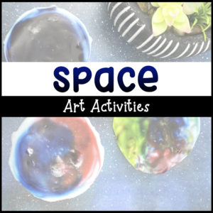 Space Art Activities for Preschoolers
