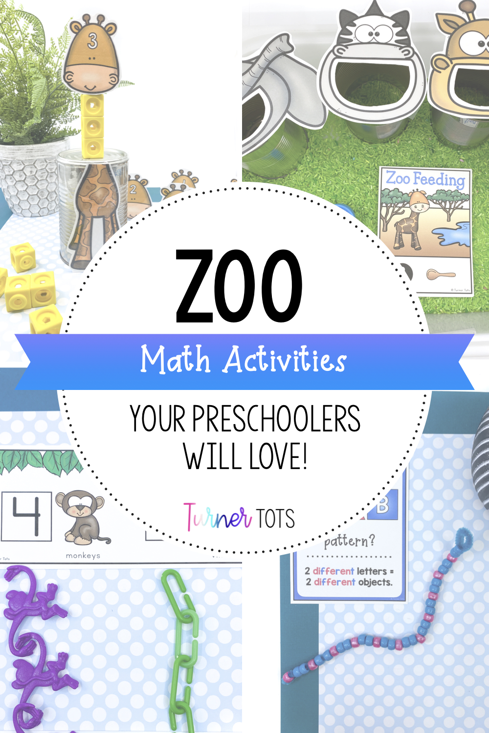 Zoo Activities for Preschool They'll Be Wild About in Math Centers