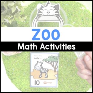Zoo math activities for preschoolers