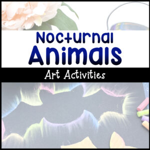 Nocturnal animal art projects for kids