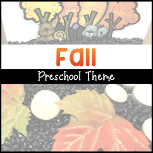 Fall preschool themed activities