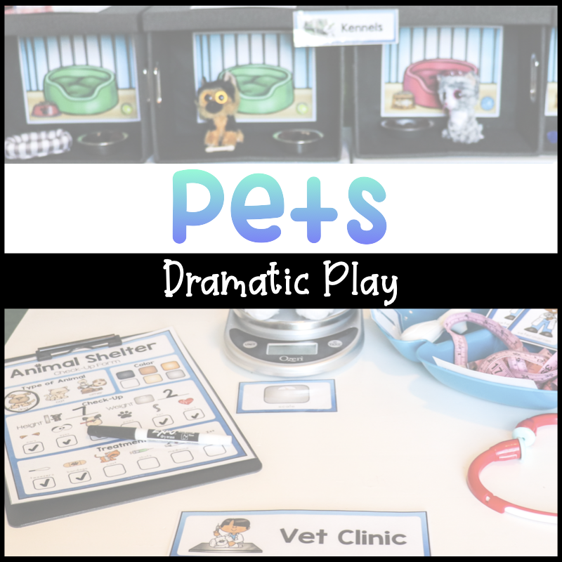 Animal Shelter Dramatic Play You'll Want to Adopt in Your Classroom