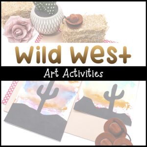 Wild West Art for Toddlers
