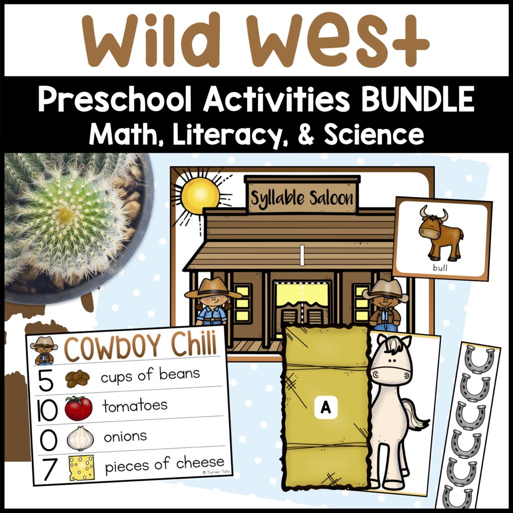 Wild West preschool lesson plans