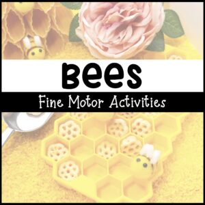 Bee Fine Motor Activities