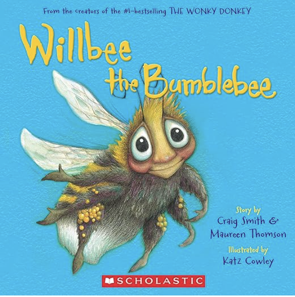 Willbee the Bumblebee by Craig Smith includes an illustrated cover of a bee.