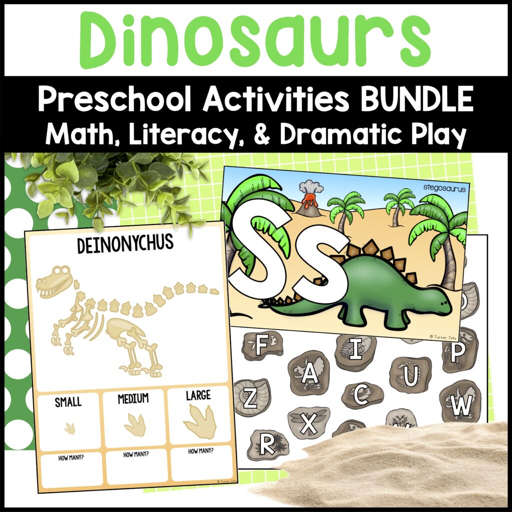 Dinosaurs Preschool Activities Bundle
