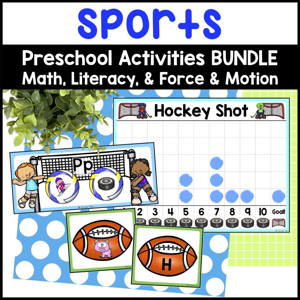 Sports Preschool Activities Bundle