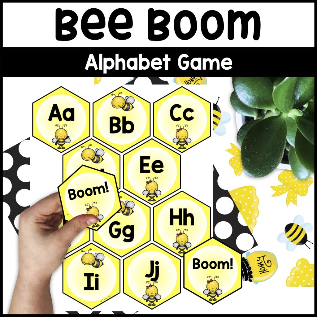 Bee Boom Alphabet Game - Letter Identification for Preschool