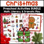 Christmas Activities for Preschoolers - Math Centers, Literacy, & Dramatic Play